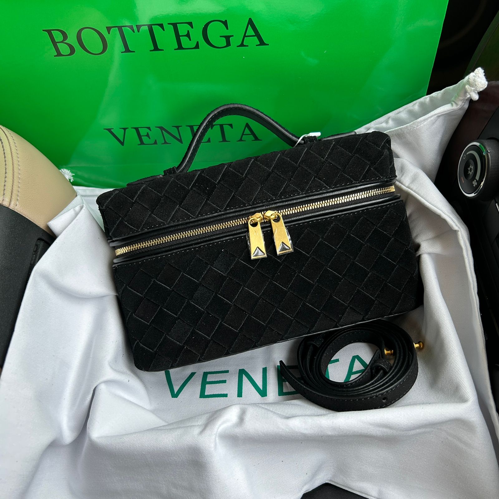 BOTTEGA VENETA Bang Bang Vanity mini intrecciato leather image 1