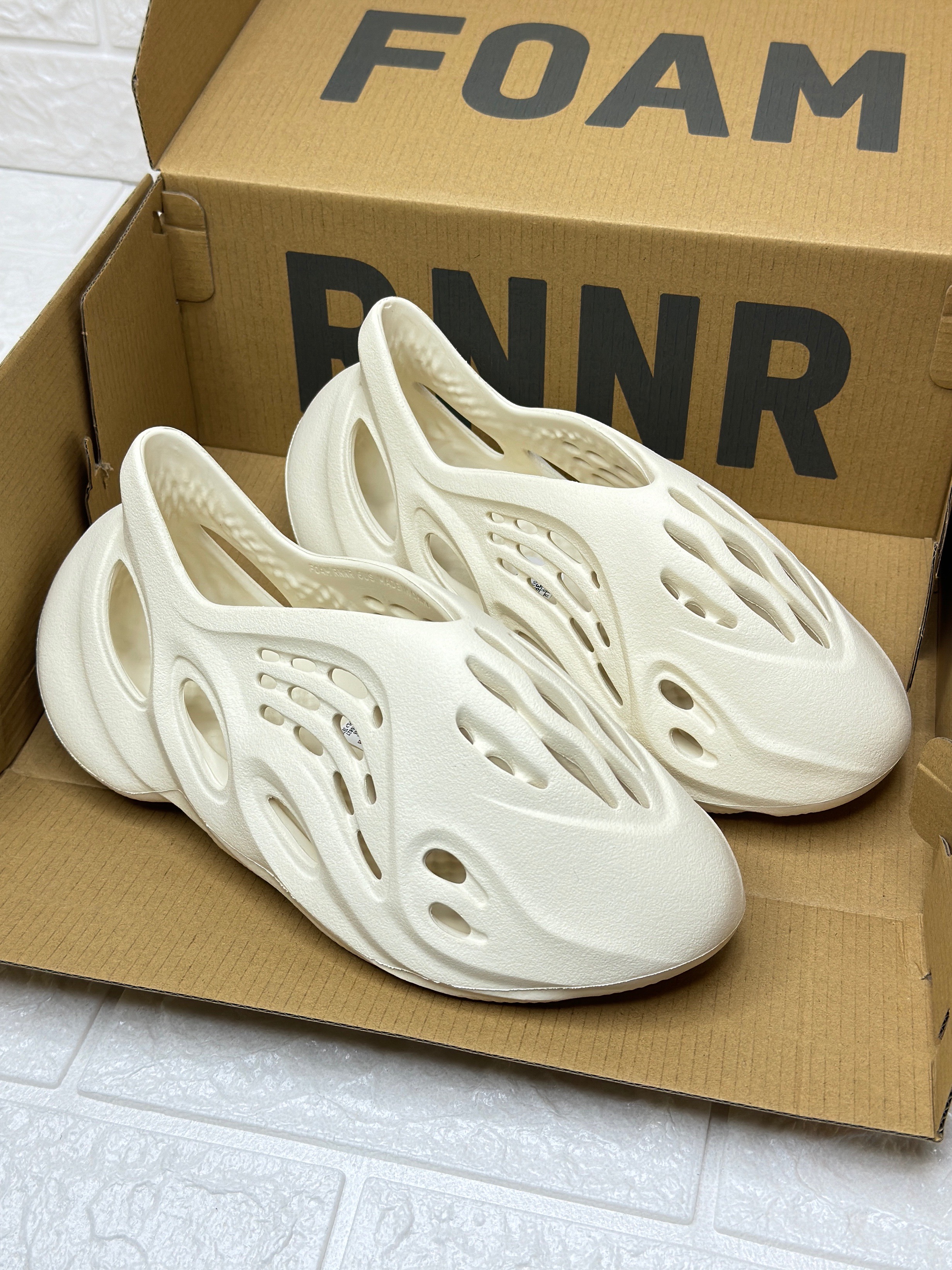 Adidas Yeezy Foam RNNR "Sand" sneakers. image 1