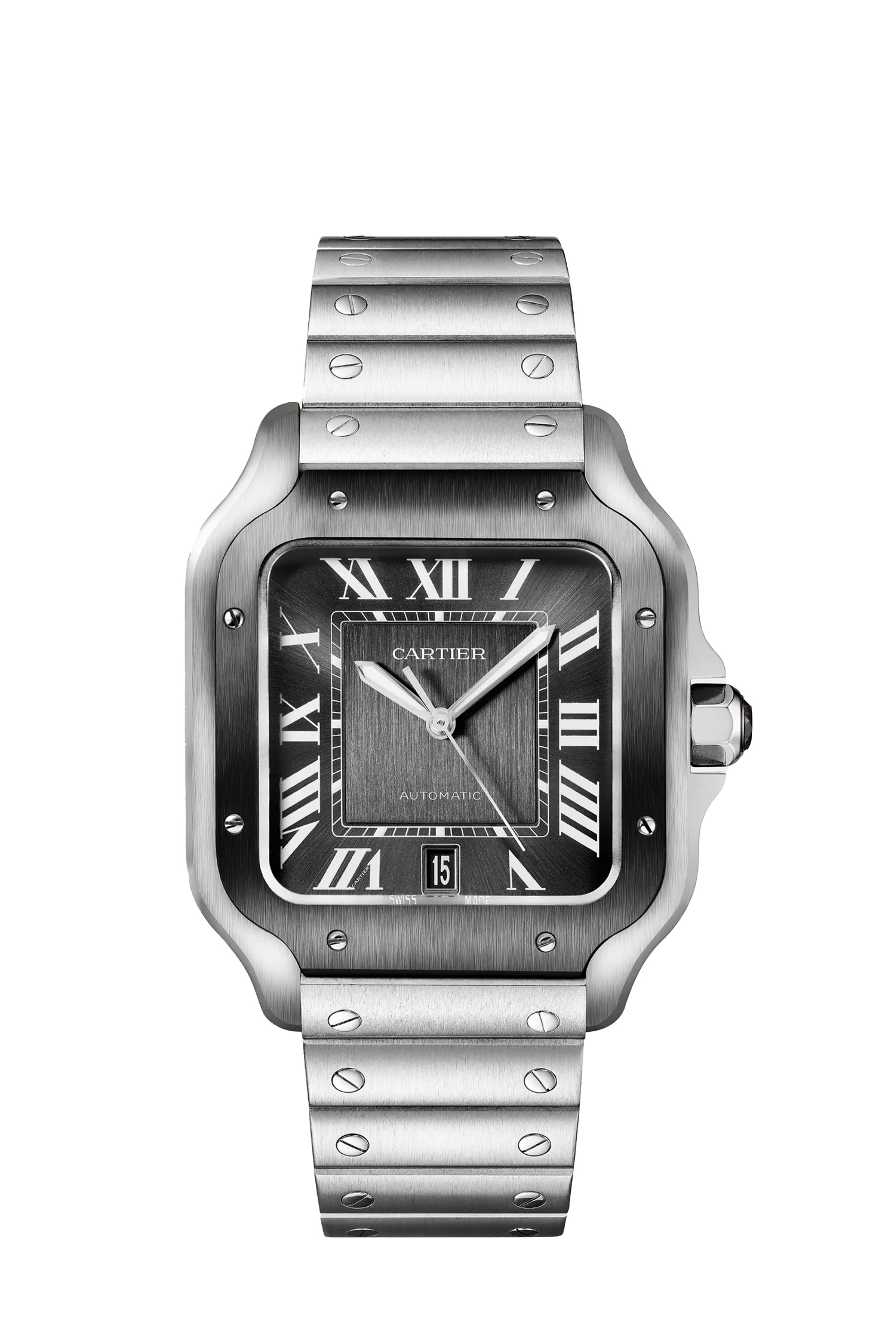 Cartier Santos Steel & ADLC image 1
