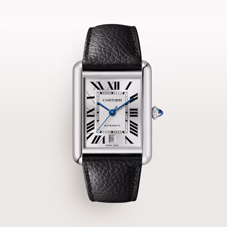 Cartier Tank Must Large Model Silvered Dial image 1